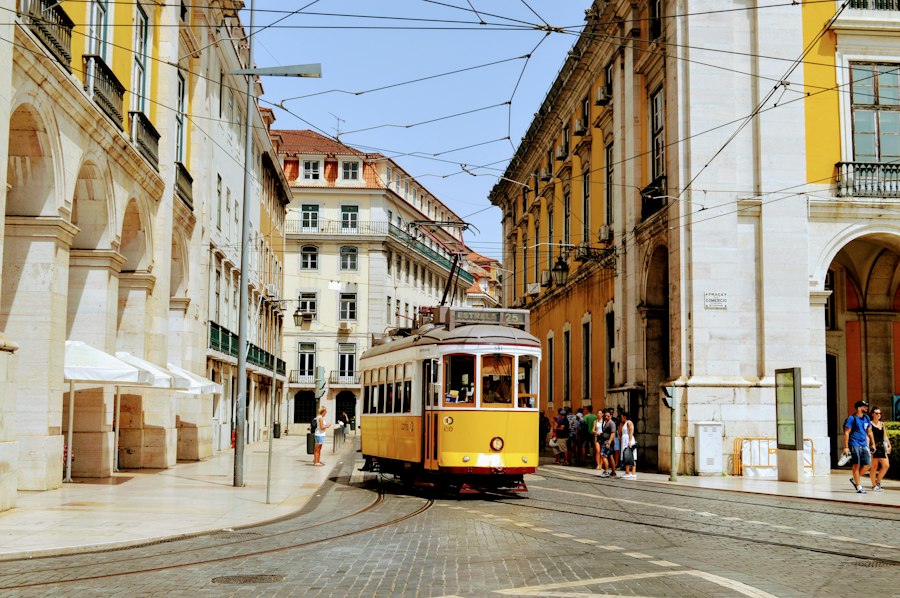 Recorrido en sidecar por los miradores de Lisboa